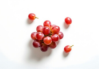 Fresh Red Currants Fruit Cluster.