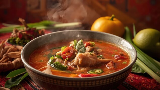 Cambodian Cuisine, Chicken Tom Yum