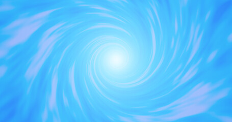 Spinning abstract light energy vortex, magical portal. 3d render illustration.