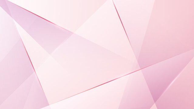 Soft pink and purple abstract geometric background with glow lines
