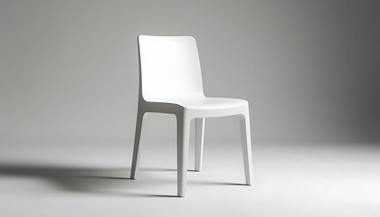 Obraz premium white chair in a room
