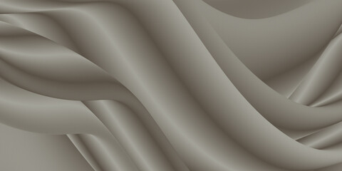 Obraz premium White silk fabric texture background with smooth flowing waves and soft luxury design