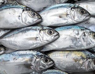 fresh fish on the market