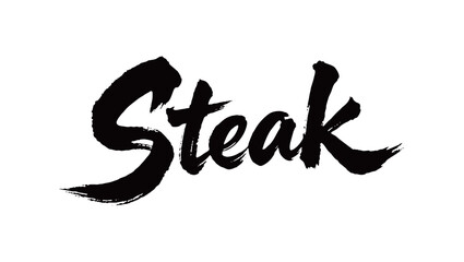 Steak Handwriting
