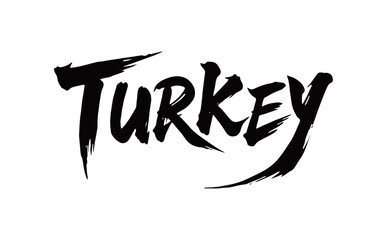 Obraz premium TURKEY Handwriting 