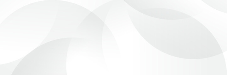 Abstract pattern white geometric banner design background.