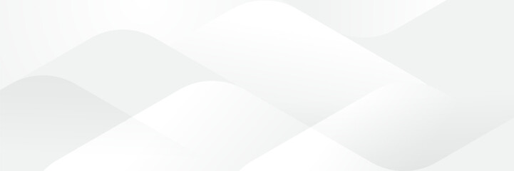 Abstract pattern white geometric banner design background.
