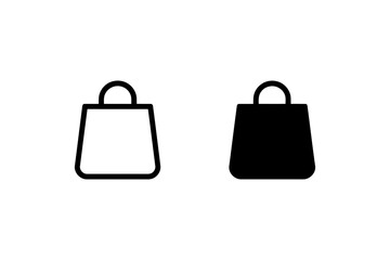 vector illustration of a bag