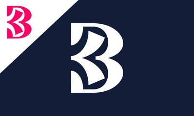 Obraz premium Classic K B letter logo