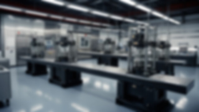 Blurred background of Seismic damping brace system with exposed hydraulic pistons and steel clevis connections, visible pressure gauges, bolted gusset plates and thick H-beams, ultra-detailed brushed.