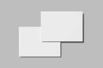 A6 Postcard Blank Mockup