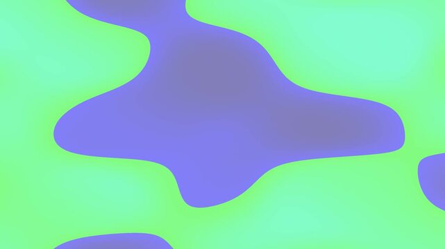 Swirling neon green and purple patterns flow across a fluid abstract background