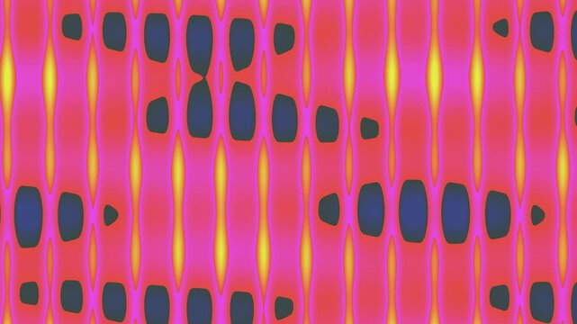Vibrant lines and ovals animate against abstract background