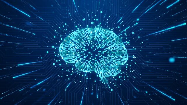 Artificial general intelligence, machine learning drive business transformation automation AGI concepts, innovative digital technology