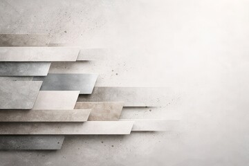 Diagonal Stone and Metal Panel Background with Copy Space