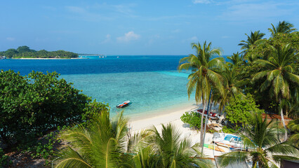 Maldives. Beach in Rasdhoo	