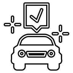 Car battery  icon