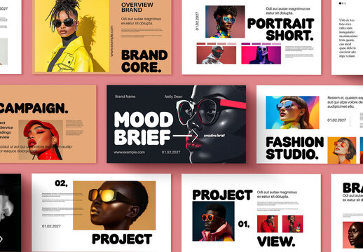 Mood Brief Board Design