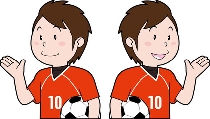 男子サッカー選手