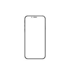 Sleek Modern Smartphone Vector Illustration