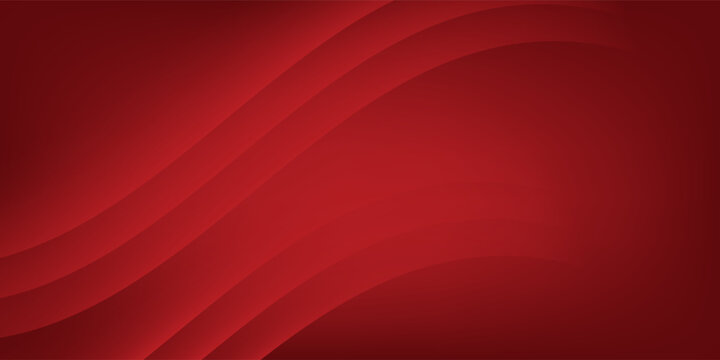 red wave background with abstract design. vector illustration