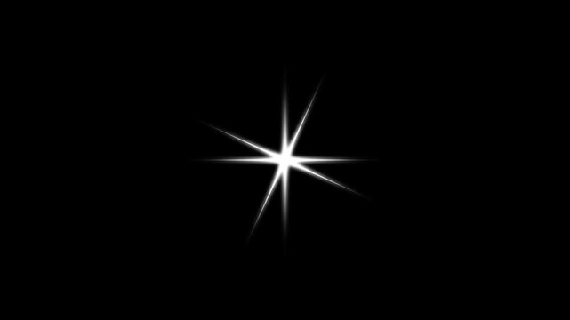 twinkle Stars blast animated, Glitter sparkle animated, shiny glowing star animation, flat vector doodles, shiny glowing stars animation, blinking bokeh light effect black scree background. 4k video
