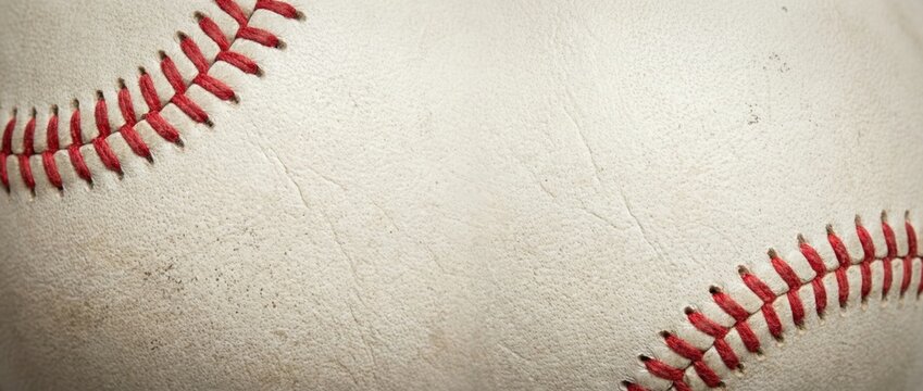 Baseball action close-up sports arena textured image of a baseball outdoor stadium bird's eye view concept of sportmanship and competition