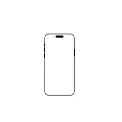 Modern Advanced Smartphone Vector Illustration