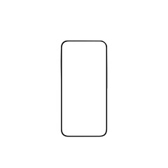 Sleek Modern Smartphone Vector Illustration