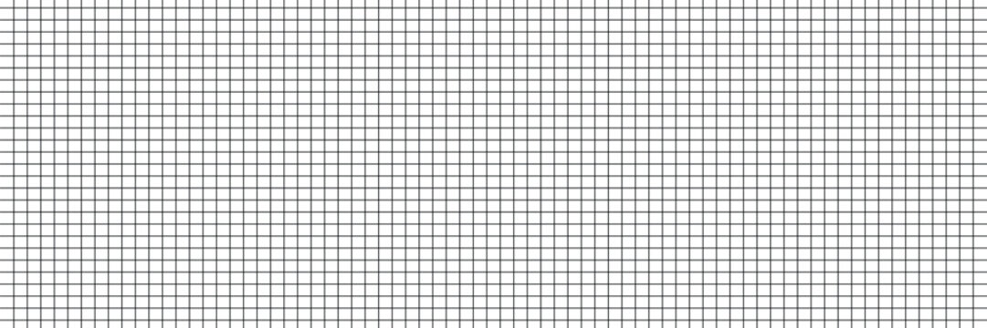 Horizontal grid square graph line page. Abstract horizontal grid lines in graph style.
