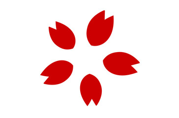 桜の花びらのアイコン