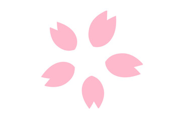 桜の花びらのアイコン
