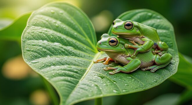green tree frog