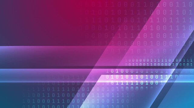 Abstract purple/blue background - loop