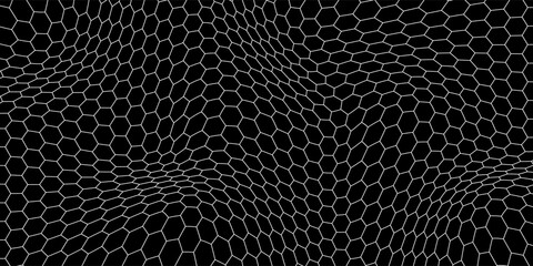 Black wired mesh texture isolated on white background. © moh