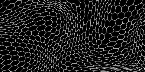 Black wired mesh texture isolated on white background. © moh