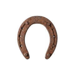 Old Rusty Horseshoe a Vintage Symbol of Good Luck