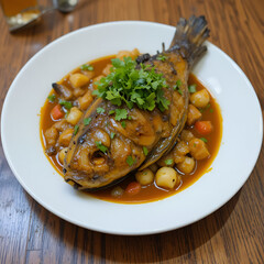 Curry fish head, Traditional singaporean cuisine