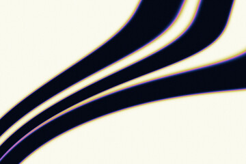 Dynamic Wavy Lines with Luminous Outline Gradient Background