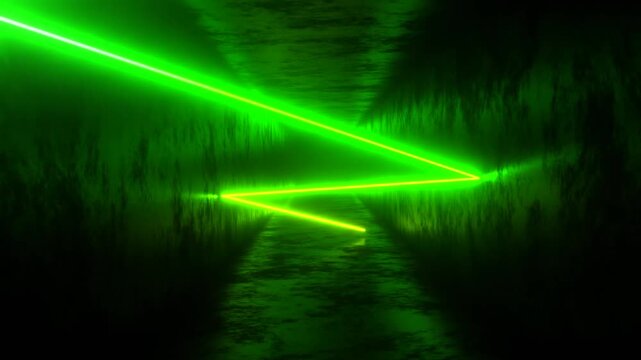 Animated abstract tunnel