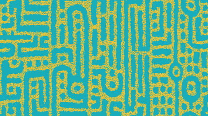 A flawless pattern vector background consisting of dots and lines arranged in a rhythmic pattern, forming an abstract code appearance.