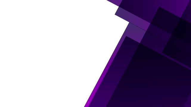 4K Footage modern Light purple background design Presentation corporate Business and Institution abstract background of looping animated gradient geometric shapes material in triangle diamond