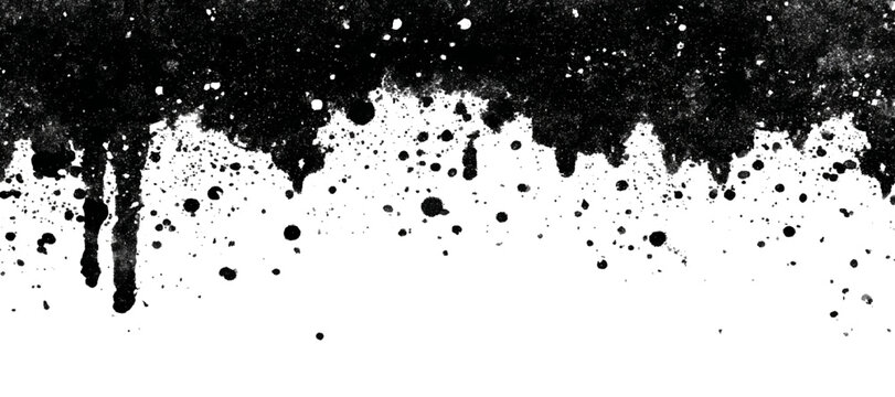 Textured grunge brush stroke shape background. vector dirty paint splatters vintage distress effects and artistic design.