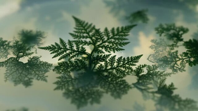 Moss Agate Chalcedony With Fern Inclusions Macro View