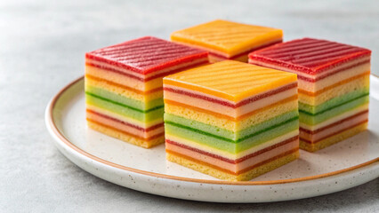 malaysian kuih lapis 