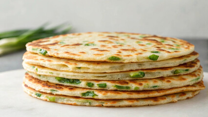 scallion pancake layers 