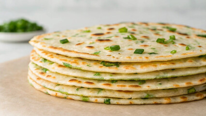 scallion pancake layers 