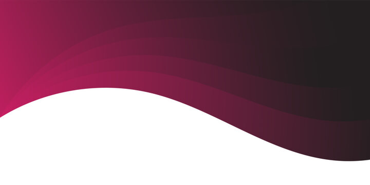 Gradient magenta background with waving line. Abstract in EPS 10 vector ilustration modern desian