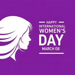 Happy international women's day celebration on march 8th
