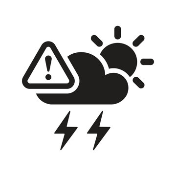 Weather warning icon